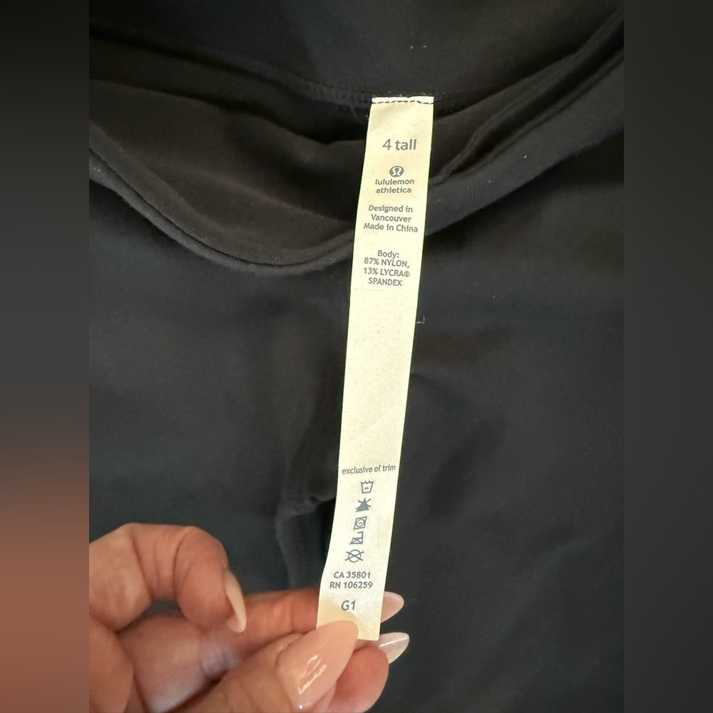 Rare NWT Lululemon Groove Pant (Tall) Black Sz 4 – Y2K Vintage Flare Yoga Pants - Picture 10 of 13